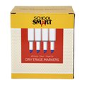 School Smart MARKER DRY ERASE CHISEL  BLUE PACK OF 48 PK BY106605-48BLUE